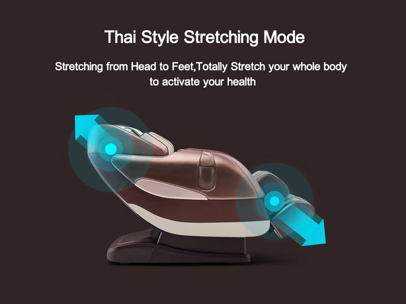 Thai Style Stretching Activative 3D Massage Chair
