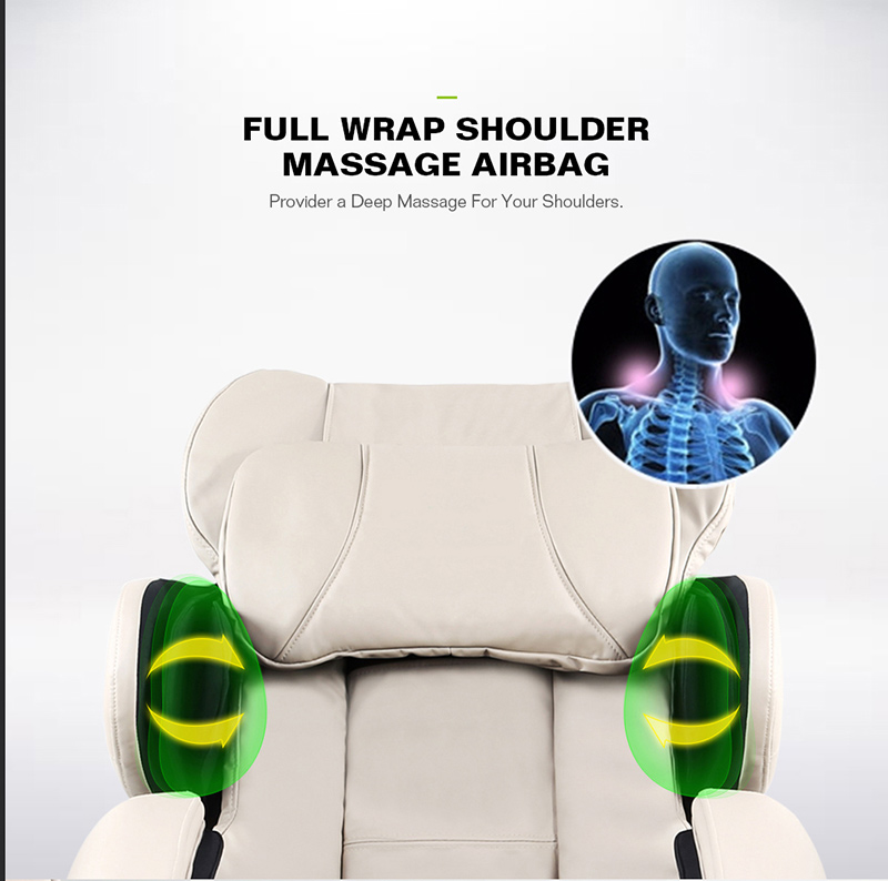 Shoulder Airbags Pressure Soothing Massage Chair